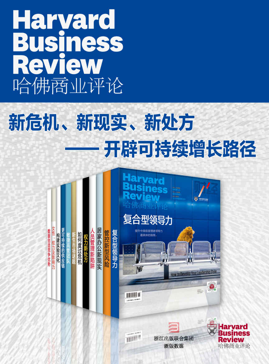 哈佛商业评论·新危机、新现实、新处方——开辟可持续增长路径【精选必读系列】（全12册）（2020全年合集）