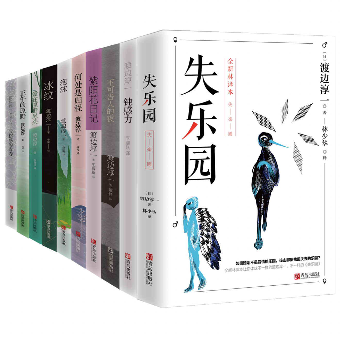 渡边淳一经典系列第1季（含《失乐园》《钝感力》及其他新作，共10本）