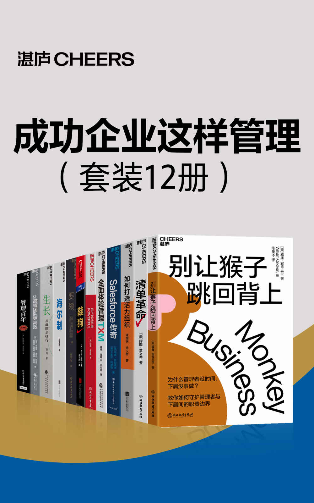 成功企业这样管理（套装12册）（为什么领导没时间，下属没事做？管理上没有*终的答案，只有永恒的追问）